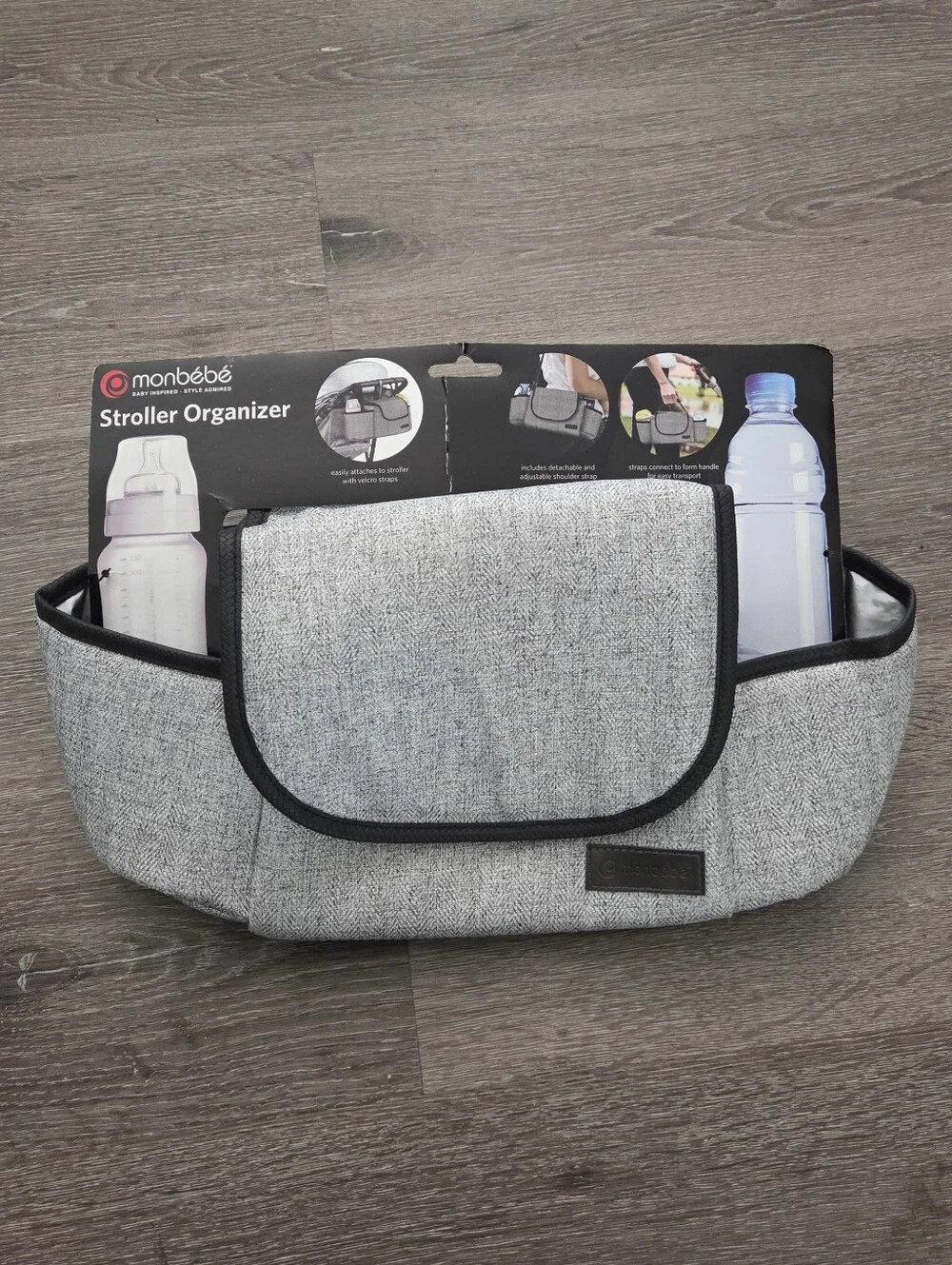 Monbebe Stroller Organizer, Soho, Toddler, Unisex